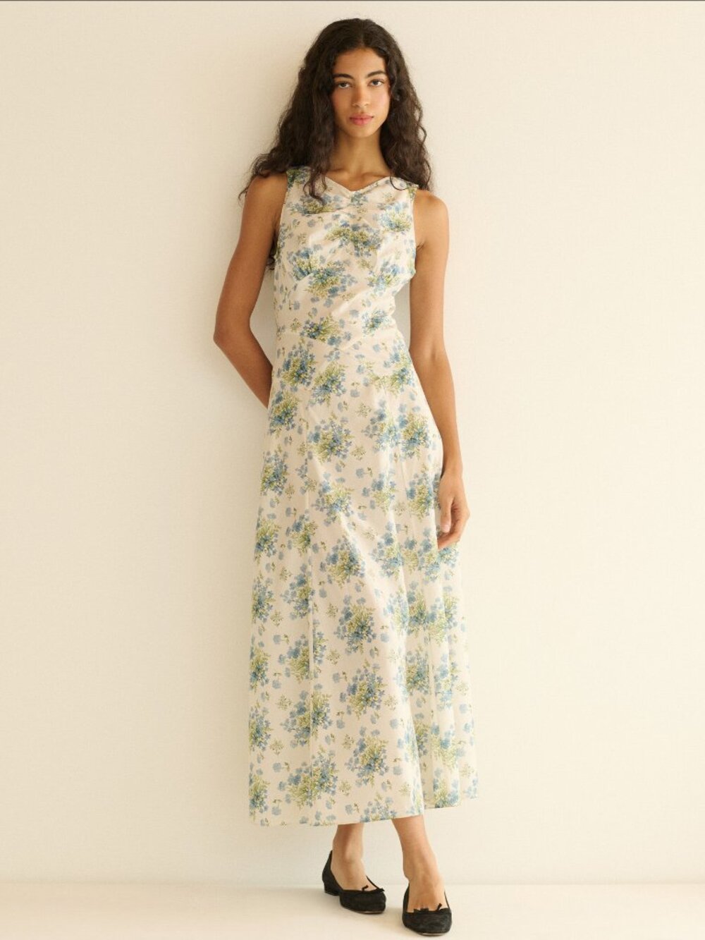 NWT Doen Bruna Dress Creme Lantana Floral